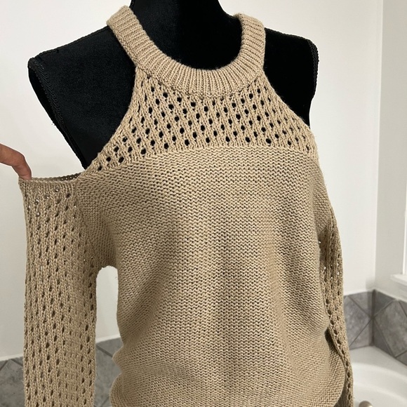 Poof! Sweaters - Poof! off the Shoulder Sweater